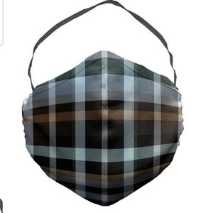Kid's plaid face mask